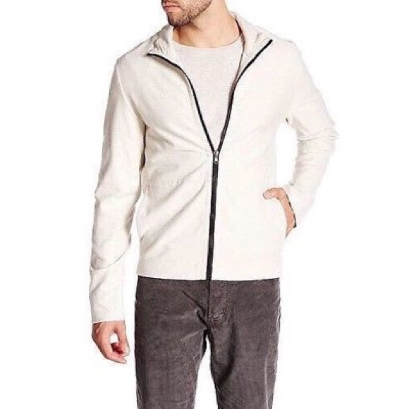 James Perse Other - James Perse | Heathered Gray Knit Zip-Up Jacket